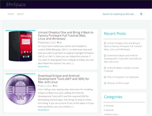 Tablet Screenshot of elmspace.com